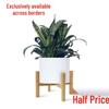 New Chinese Style Solid Wood Indoor Flower Stand for Home and Balcony