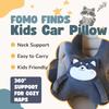 Soft Car Seat Neck Pillow Breathable Car Headrest Safety Design Lumbar Support Pillow  Car Travel