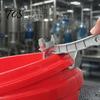 Ergonomic Drum Wrench Aluminum Alloy Barrel Tool, 7 in 1 Bucket Opener, 5-55 Gallon Pail Industrial Opener Multi-function Paint Can Lid Remover