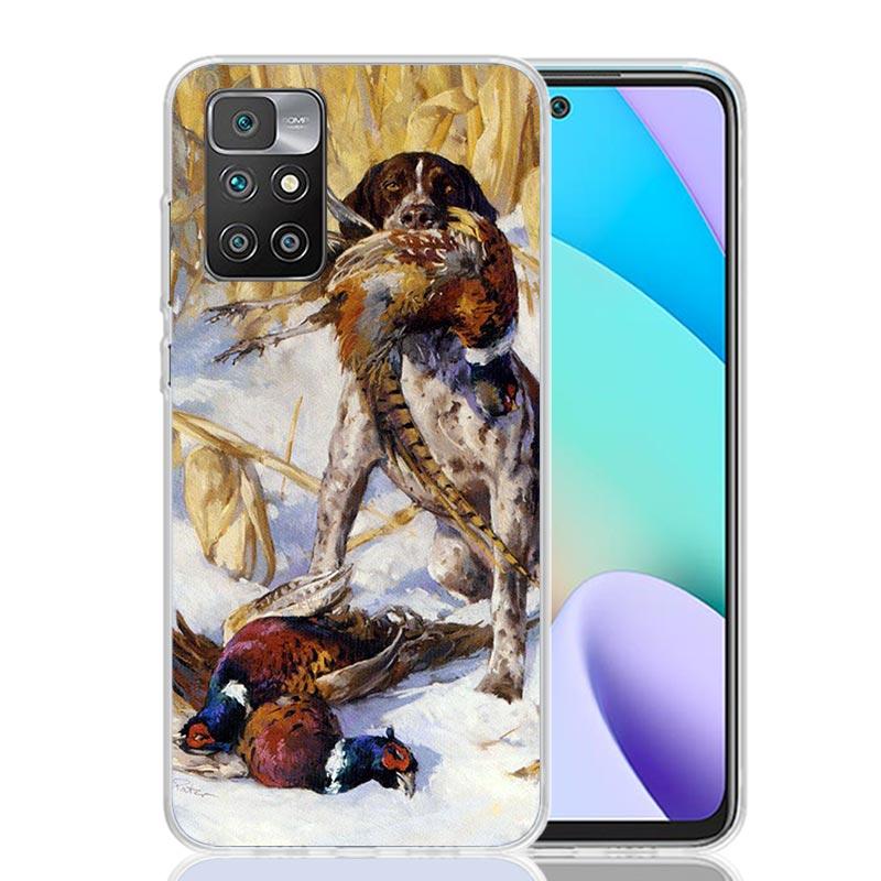 Hunter Dog Hunting Phone Case For Xiaomi 14C 13C 12C 13 12 10 10A 10C 9 9A 9C 9T 8 8A 7 7A 6 6A K70 Pro K60 K40 K20 14C 13C 12C