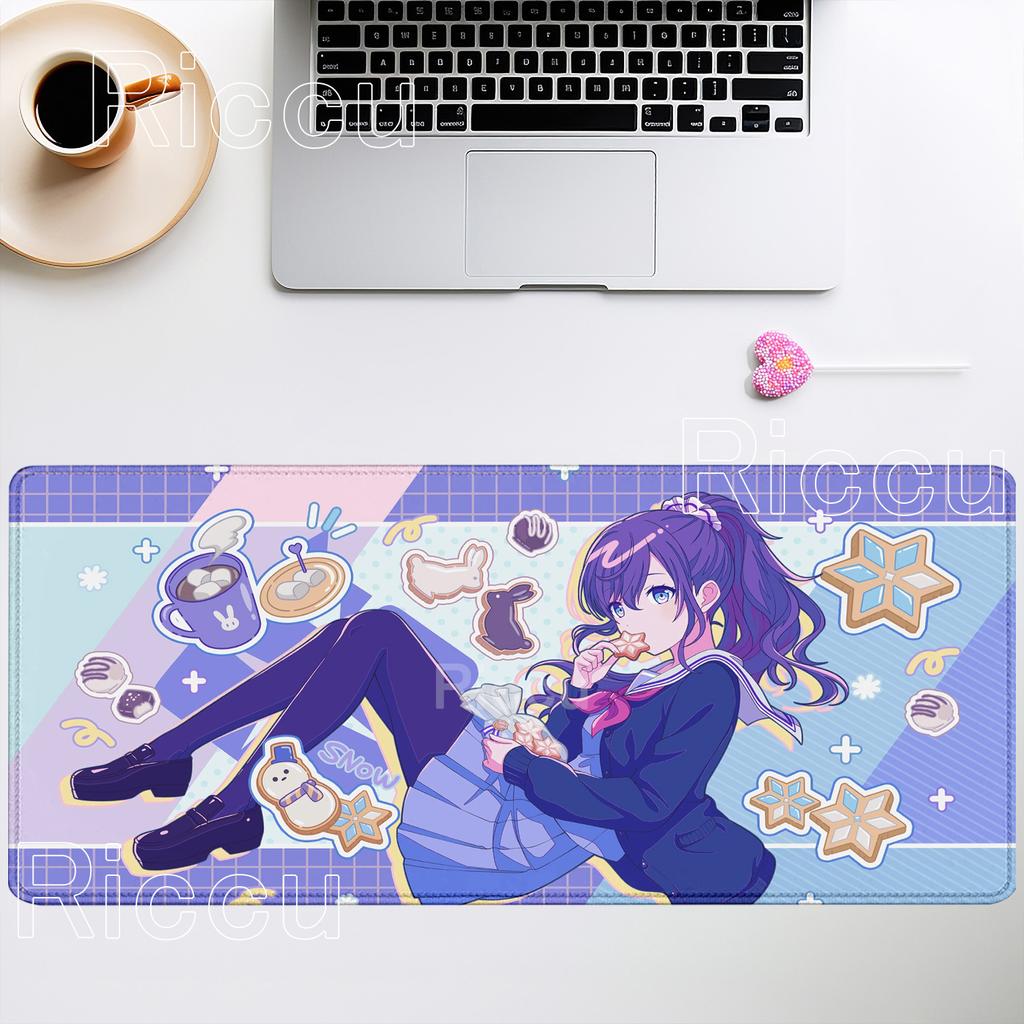 Project Sekai Birthday Full Character ji Nightcord de PJSK Mouse pad Game Anime Mousepad Keyboard offices accessorie Desk Mat