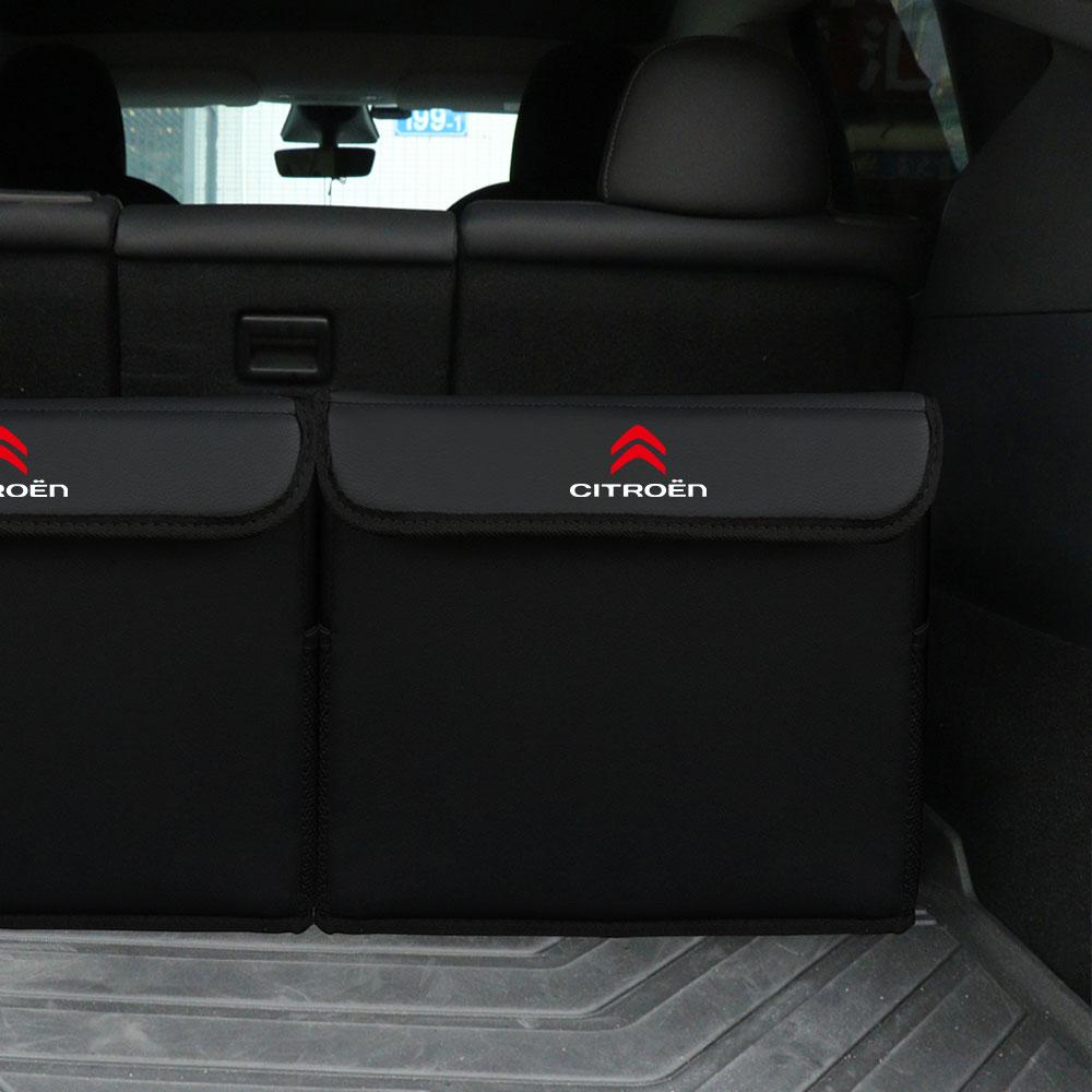 Car Trunk Storage Box Top Grade Car Organizer Folding Storage Bag Automobile Stowing Tidying Box for Citroen C4 Picasso Xsara C5