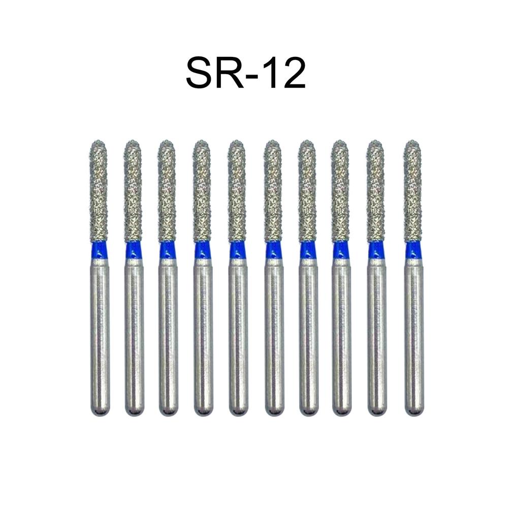 Nun Ck 10 Stück/Packung Dental Diamantbohrer für Hochgeschwindigkeits-Handstück Zahnarztbohrer FG-Serie Durchmesser 1,6 mm