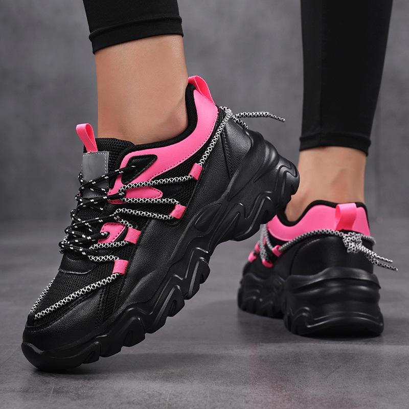 Spring new hot-selling casual sports shoes platform dad shoes breathable and comfortable shoes