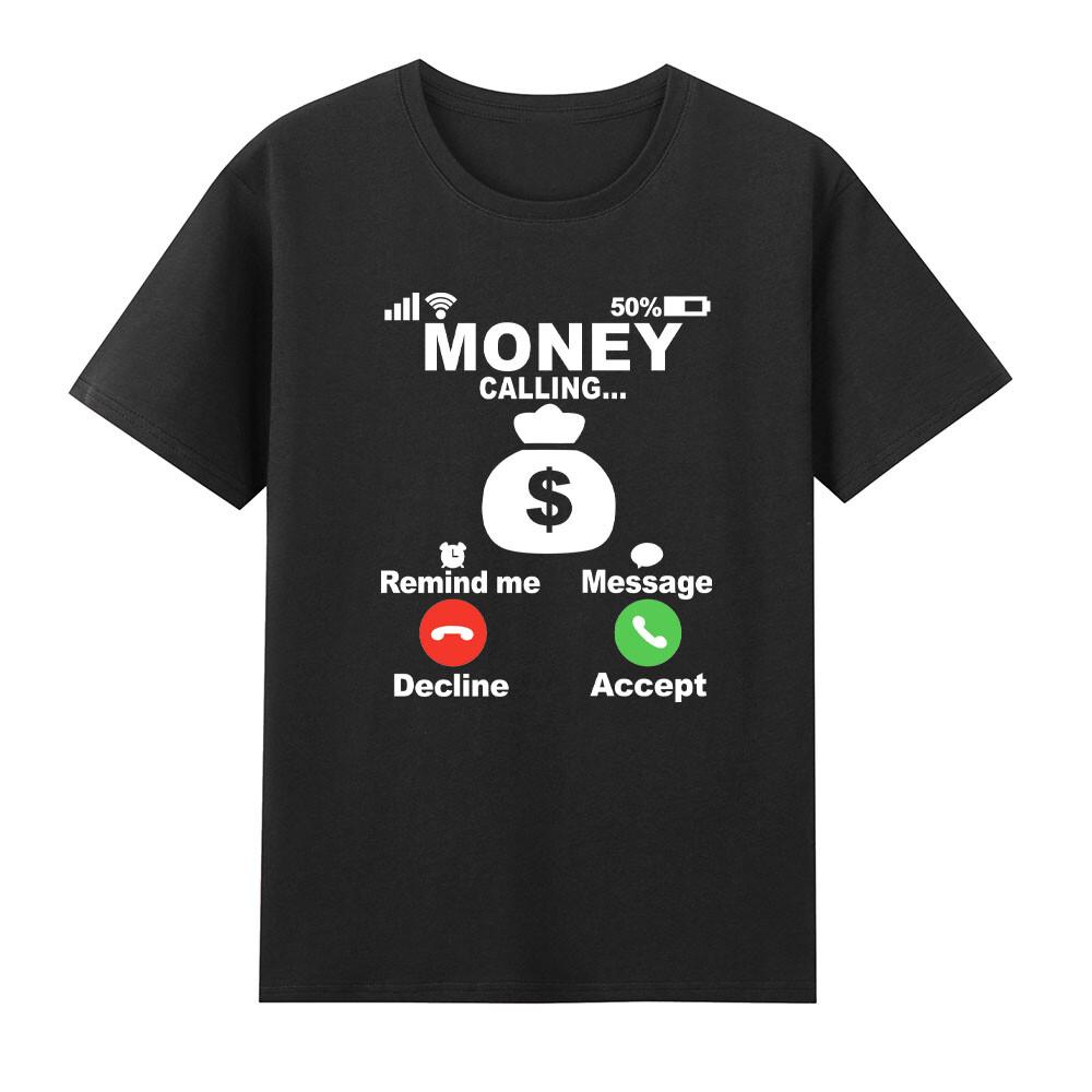 Incoming Call Money Call Screen Money Is Calling Tshirt