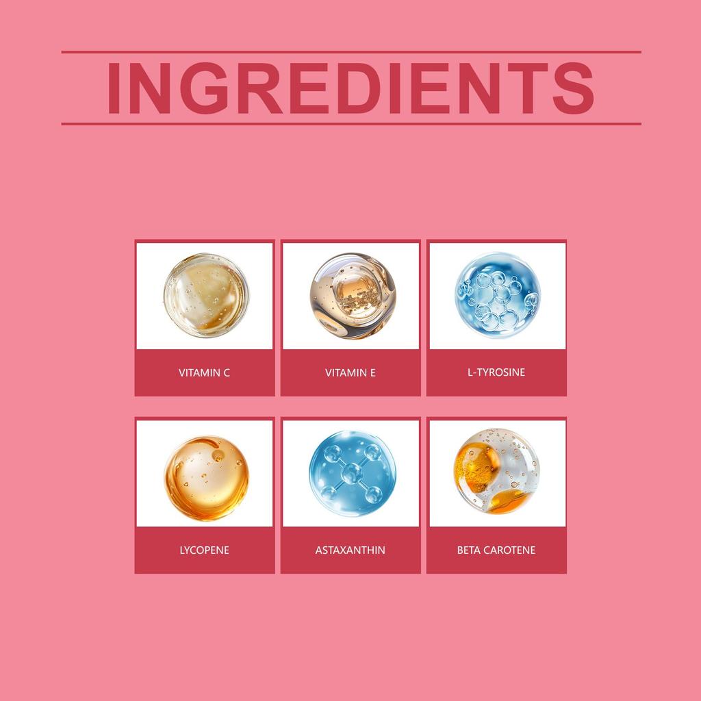 Sunless Tanning Gummies with Beta-Carotene, Lycopene & Astaxanthin - Antioxidant Blend for Fast Natural Looking Tan & Skin Hydration