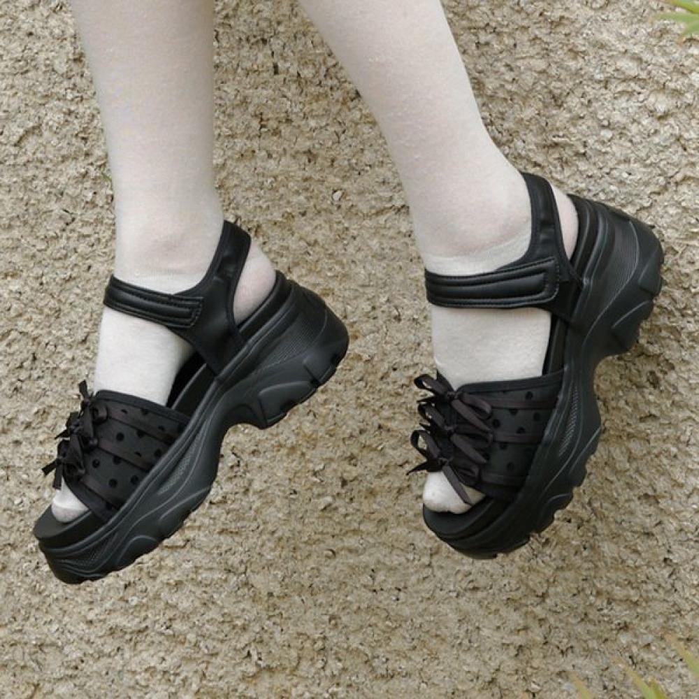 Elizabeth Stewart Balletcore Platform Sandals Ebal157365