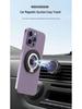 Magnetic Double Ring Phone Holder: Foldable Zinc Alloy Stand