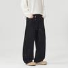 High-end American wipe dirty and old small scimitar casual pants men's autumn new loose wide-leg long pants high-end