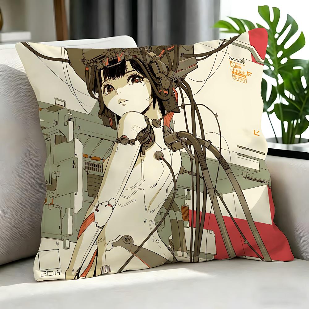 Anime Serial Experiments Lain Cushion Cover Cushion Cover Set Pcs X X X Pillowcase Decorative Sofa Home Decor