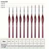 10/11/20/22 Stück Feine Detailmalpinsel Miniaturmalpinsel für Mini-Farben Pinselset für Acryl Aquarell Gesicht Nagel
