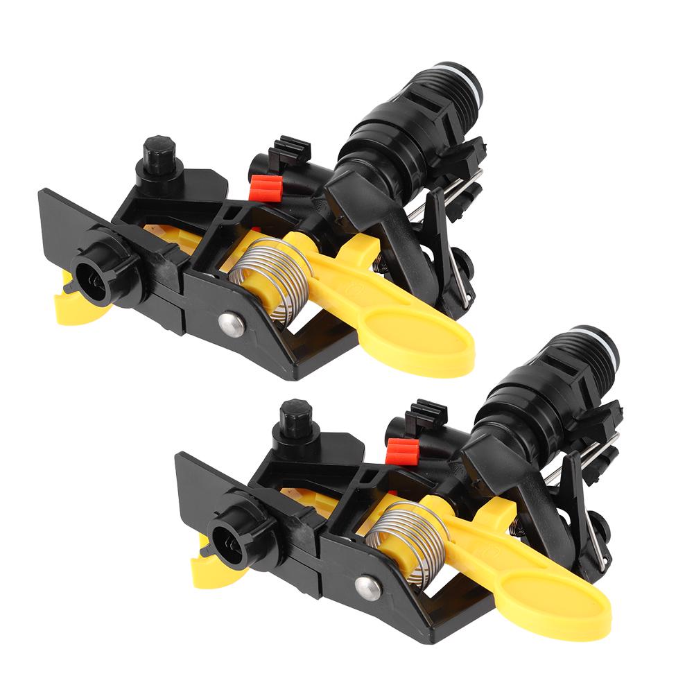 2Pcs Male Thread G1/2 Garden Lawn Rotating Irrigation Sprinkler Watering Sprayer Nozzle