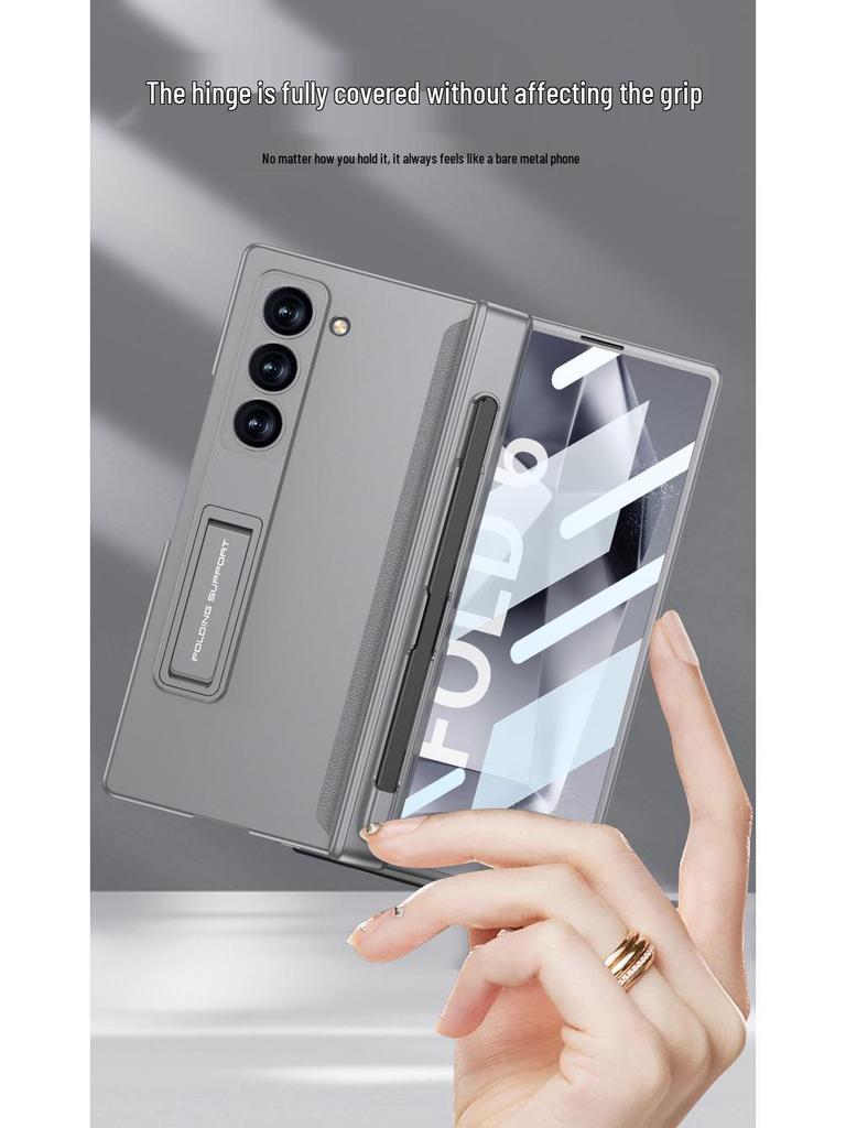 Magnetic Hinge Phone Case for Samsung Z Fold6 and Fold7 - Stylish New Design