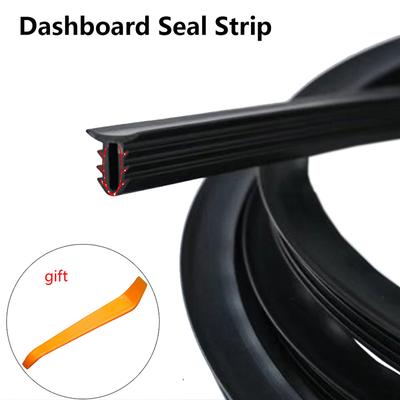 Car Rubber Sealing Strip Auto Dashboard Sealing Strip Noise Sound Insulation Rubber Strips Universal for Weatherstrip