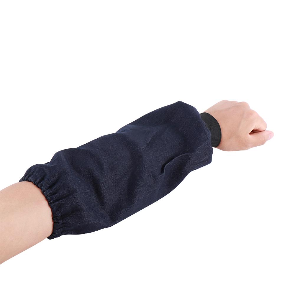 Cut Resistant Safety Heat Protection Welding Work Supply Denim Sleeve Arm Sleeves Oversleeve