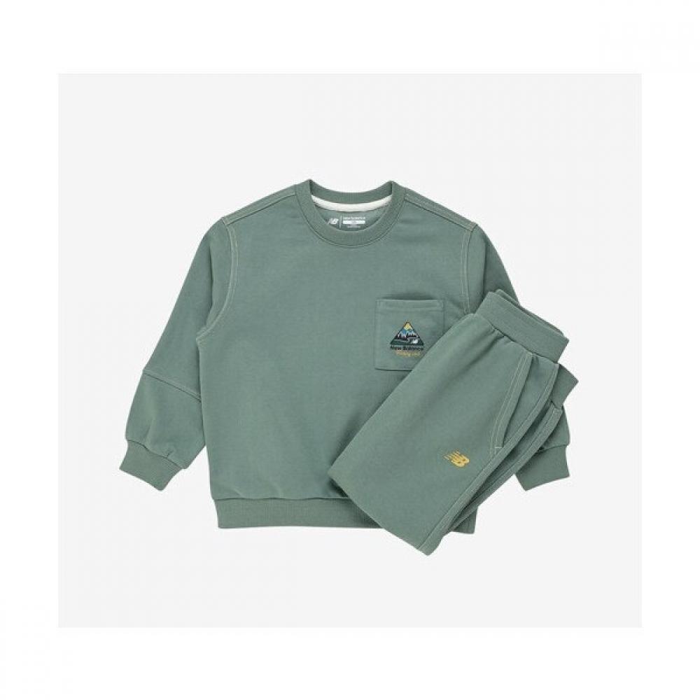 

New Balance Skies Fishing Club Stitch Sweat Setup Nk9ye1403u Gree (40)Green/100