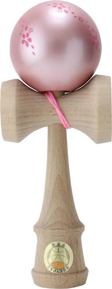 Yamagata Koubou Competition Kendama "Ozora" (Japan Kendama Association Certified) Sakura Pink