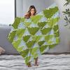 Cozy Throw Blanket Soft Warm Decorative Flannel Fleece Blanket Bedspread for Couch Living Room Bedroom Home Decor Gift