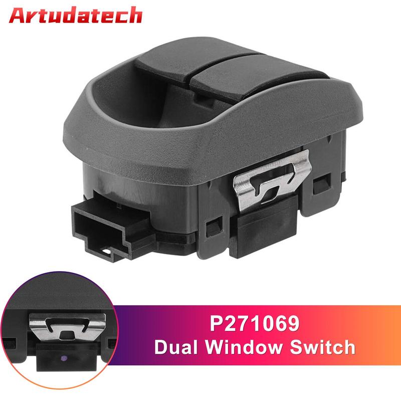 Artudatech Dual Window Switch P271069 for Paccar Kenworth Lift Window Switch p/n