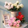 Seidenrose Blume Hochzeitsdekoration Mit Künstlicher Blüte Für Zuhause Und Veranstaltungsnutzung