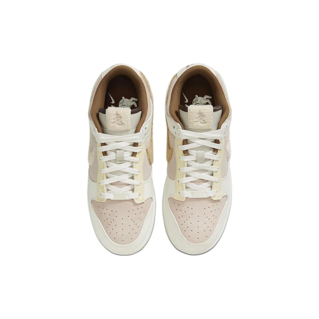 Nike Dunk Low Year of the Rabbit - Fossil Stone Unisex Sneakers Brown Coconut-Milk Sail FD4203-211
