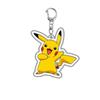 Pokemon Kawaii Acrylic Keychain Elfin Figure Pikachu Bulbasaur Psyduck Squirtle Gengar Meowth Cute Pendant Dolls Boys Gifts