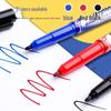 Morning Light MV7403 Black Double-Ended Oil-Based Marker Pen for Students and Children - Ideal for Art, Painting, and Outlining