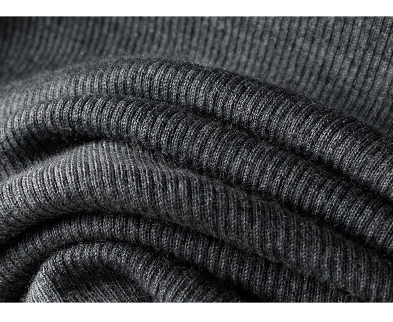 Autumn/Winter U-Neck Wool Sweater for Women - Slimming Knitted Base Layer Top