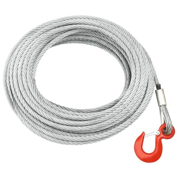 VidaXL Wire Rope 800 Kg 20 M