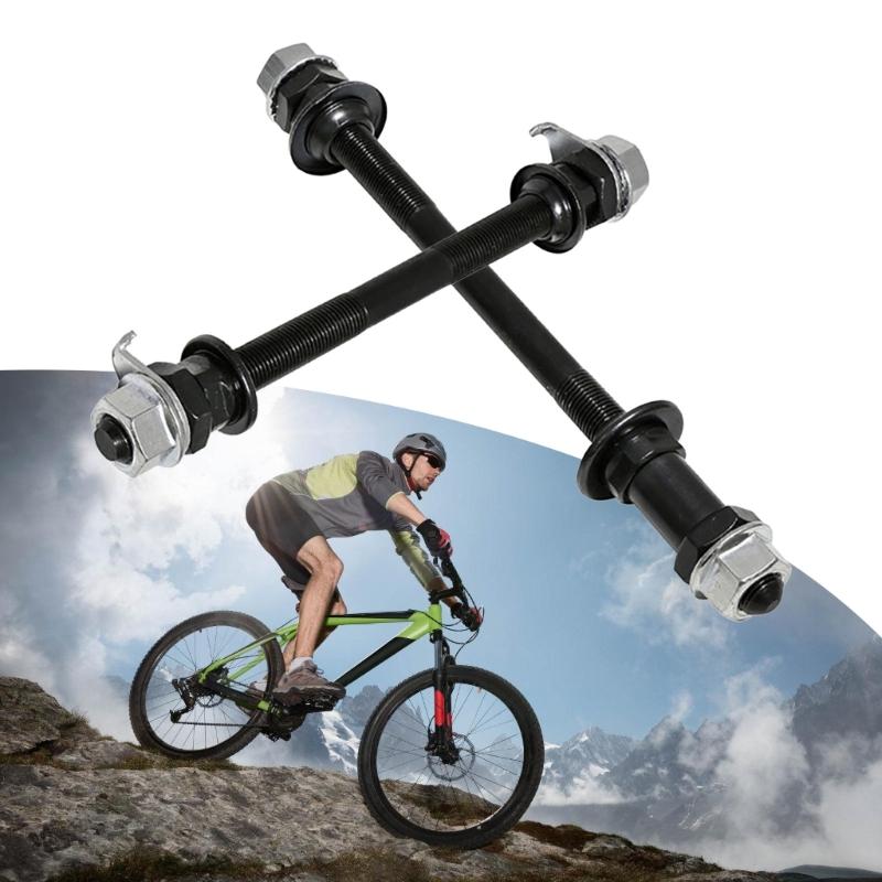 Bikes Repair Tool Accessory for Mountain Bike Bicycles Solid Axles Bicycles Front Rear Wheel Axles Bikes Wheel Hub Axles