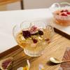 Coppetta da Dessert in Vetro Nordic con Petali Goffrati