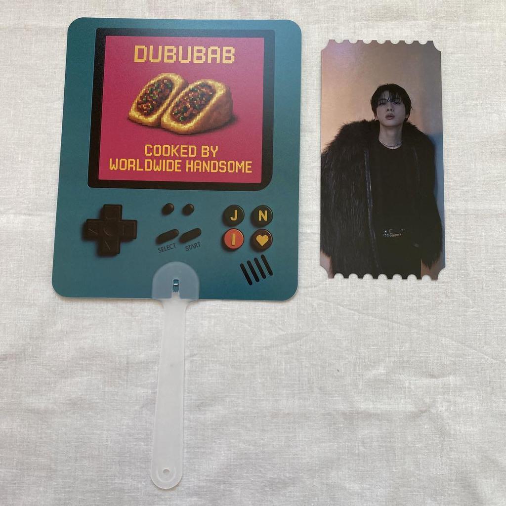 [USED] Jin LA Pop-up T-shirt (size L) with Admission Bonus