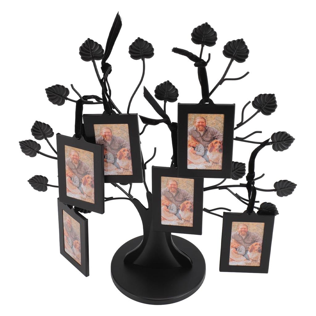 Family Tree Picture Frame Multipurpose Innovative Stylish Family Tree with 6 Hanging Photo Frames
