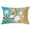 30X50 Summer Beach Starfish Pattern Print Decoration Living Room Back Home Polyester Rectangular Pillowcase Sofa Cushion