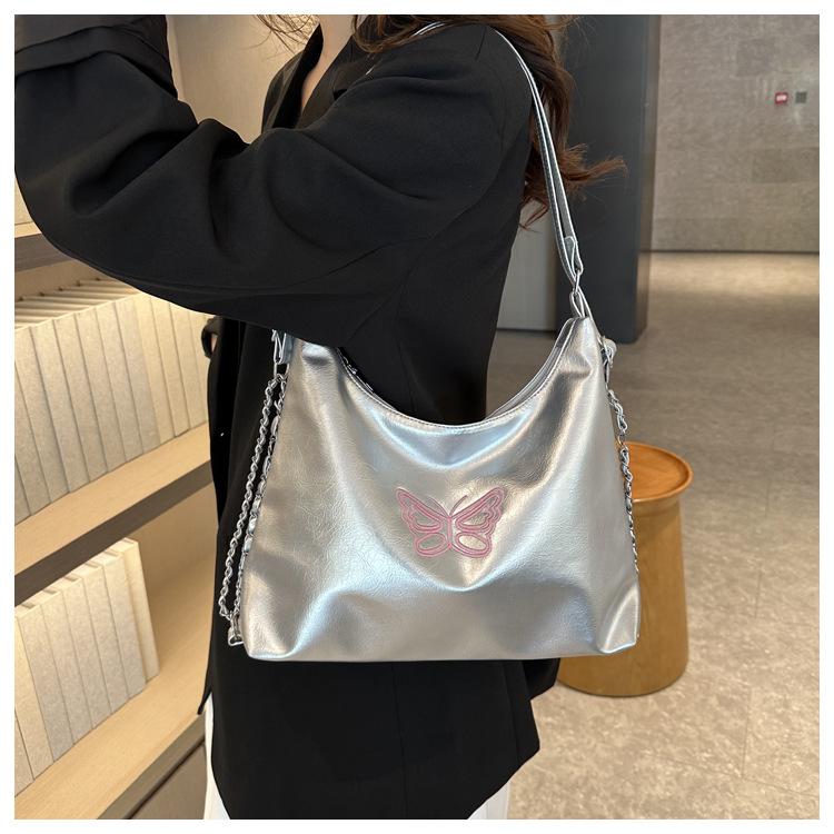 Soft Touch Faux Leather Tote Bag Minimalist Style Shoulder Handbag for Women CLE