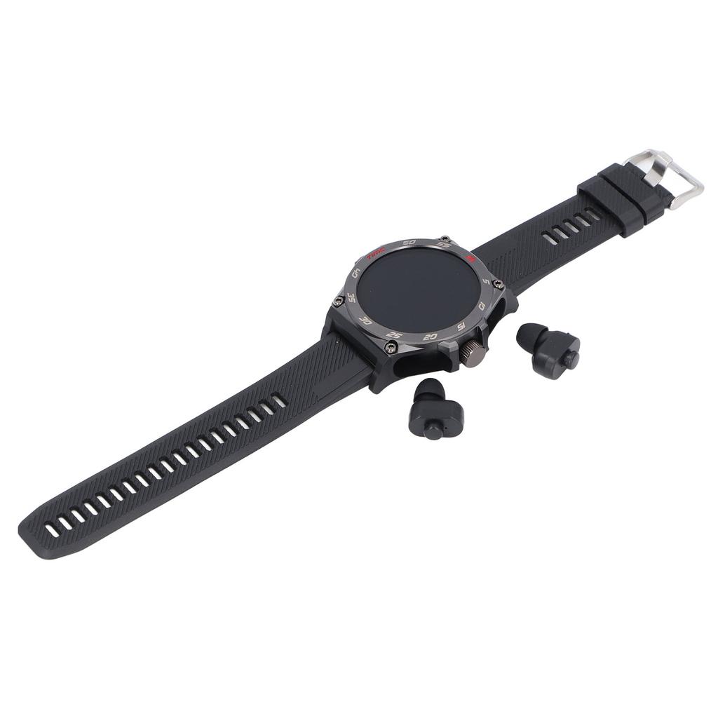 Electronic Watch with Earbuds 2 in 1 Intelligent NFC Watch Wireless Earphones for Outdoor Sports Fitness