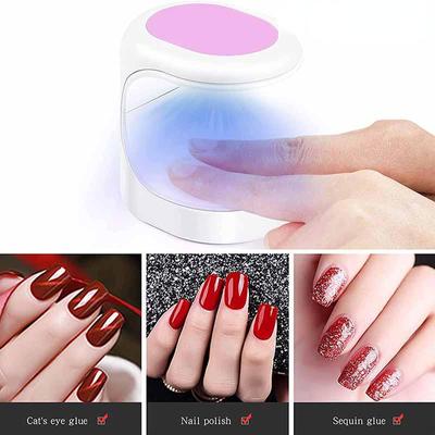 Portable Mini UV Nail Drying Lamp with USB Cable LED Gel Polish Curing Manicure Machine Manicure Tools