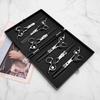 1Pcs Portable Shears Storage Case For Salon Shockproof Organizer Hard Leather Toolbox Hairdressing Hair Scissors Storage Box