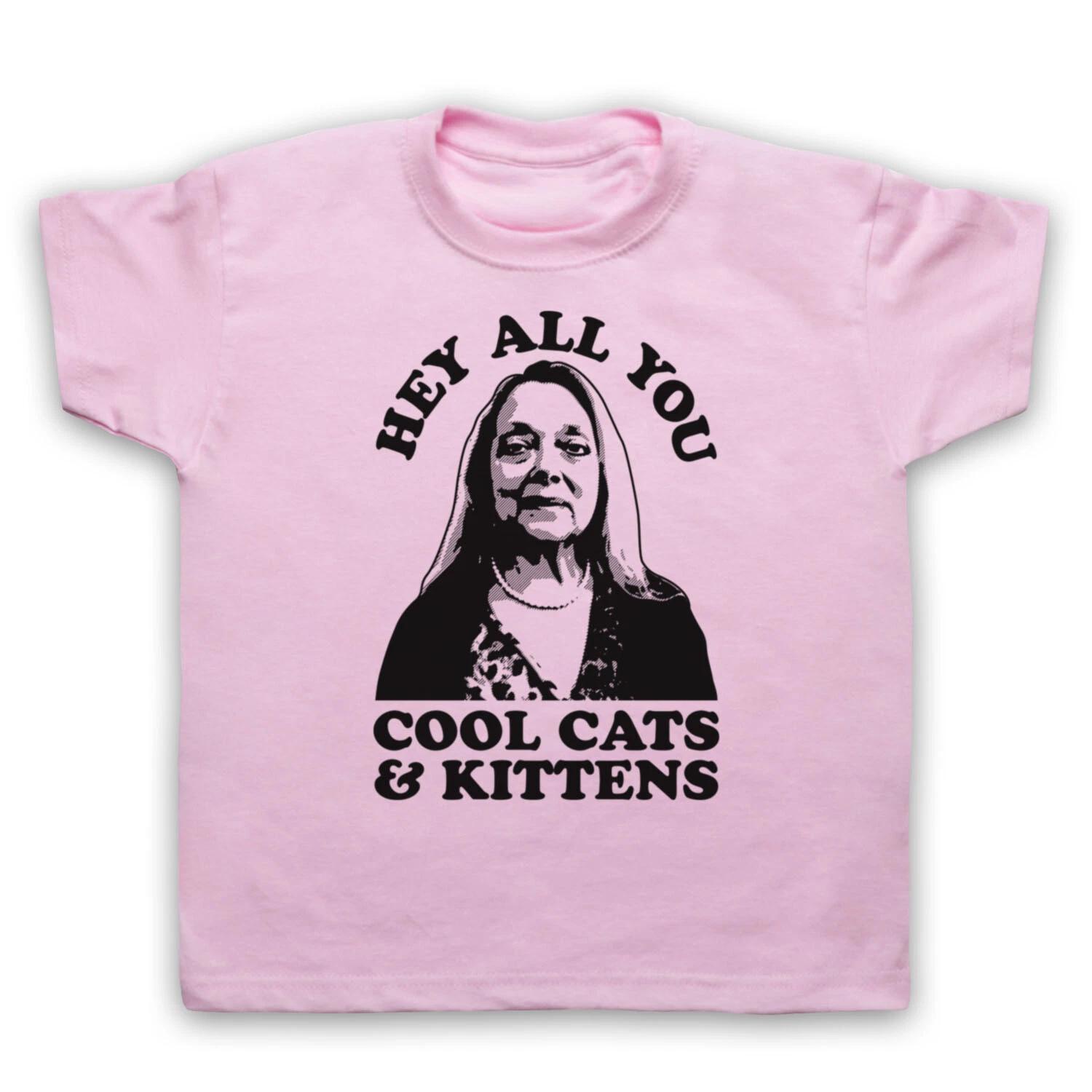 TIGER KING CAROLE BASKIN HEY ALL YOU COOL CATS KITTENS KIDS CHILDS T-shirt 160