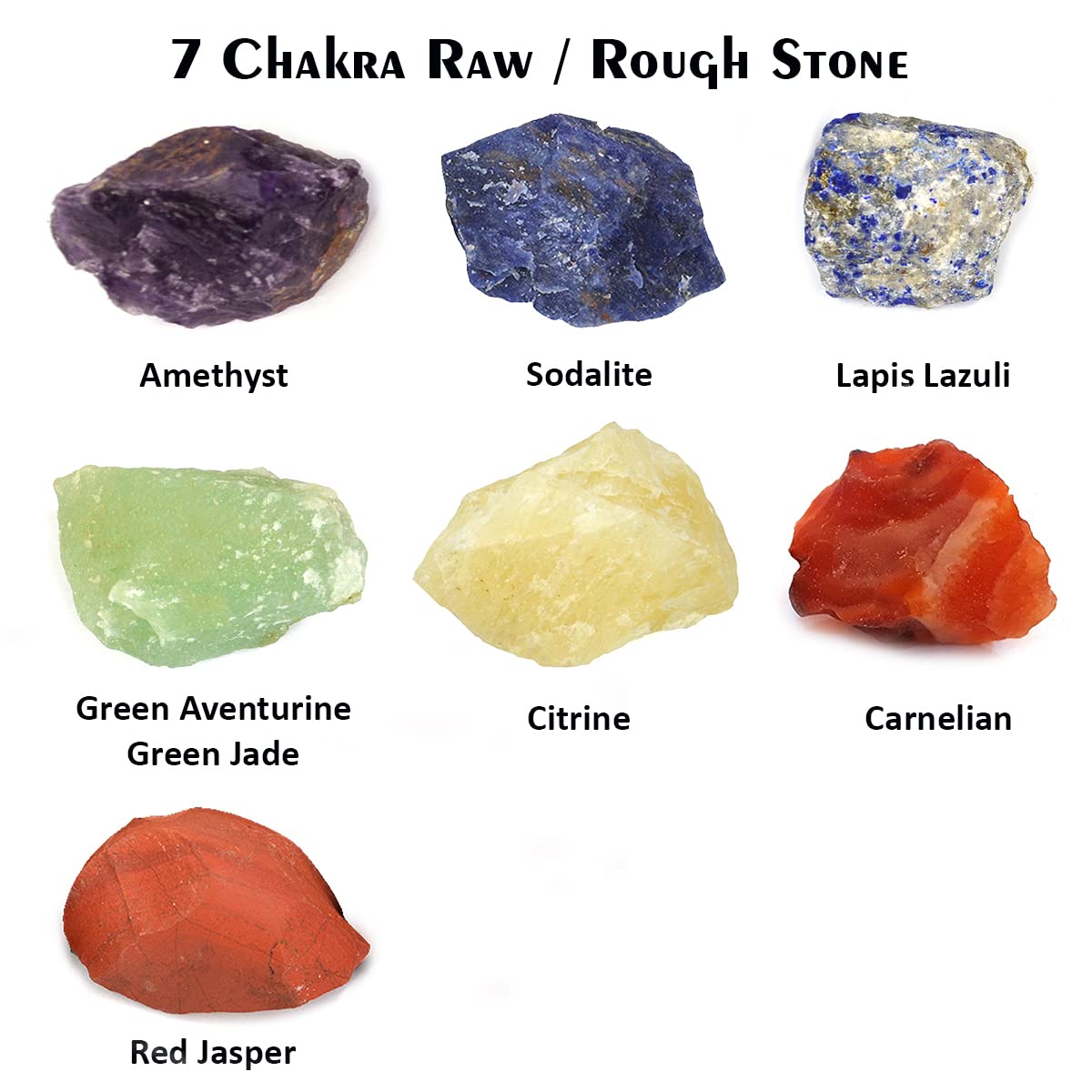 Reiki Crystal Products Natural 7 Chakra