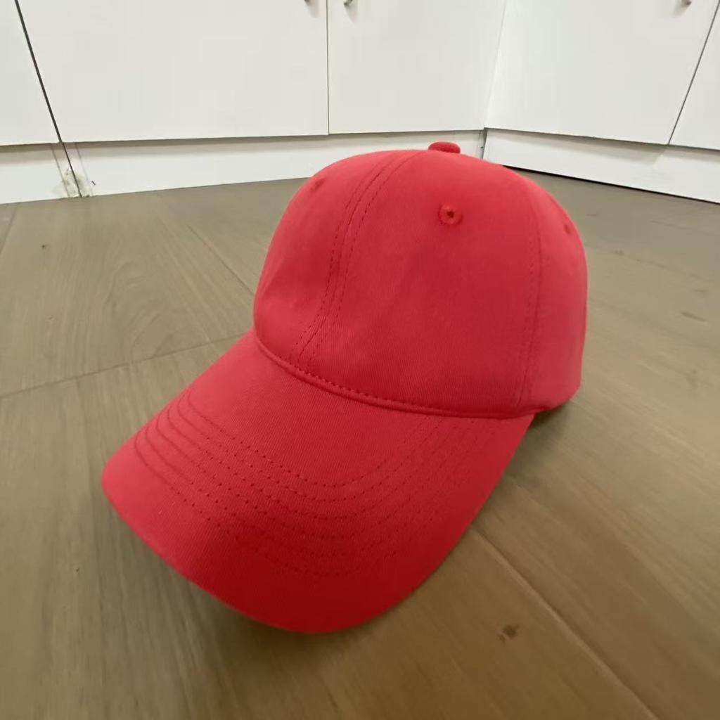 Cotton Solid Color Baseball Cap Student Shade Cap Couple Versatile Street