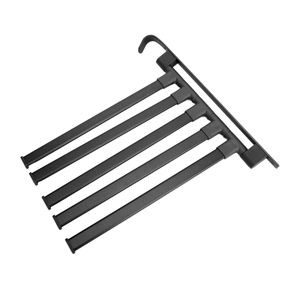 Towel Rack 5 Arm   Towel Bar Wall Mounted Punch   Bathroom Dual Use Storage Rack