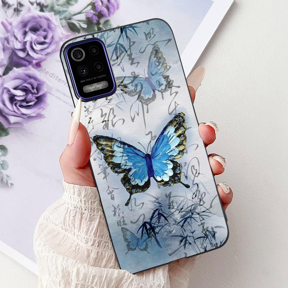 For LG K52 K62 2020 Case LM-K520 LM-K525 Stylish Love Heart Painted Cover Soft TPU Phone Case For LG K62 K 52 LGK52 LGK62 Fundas