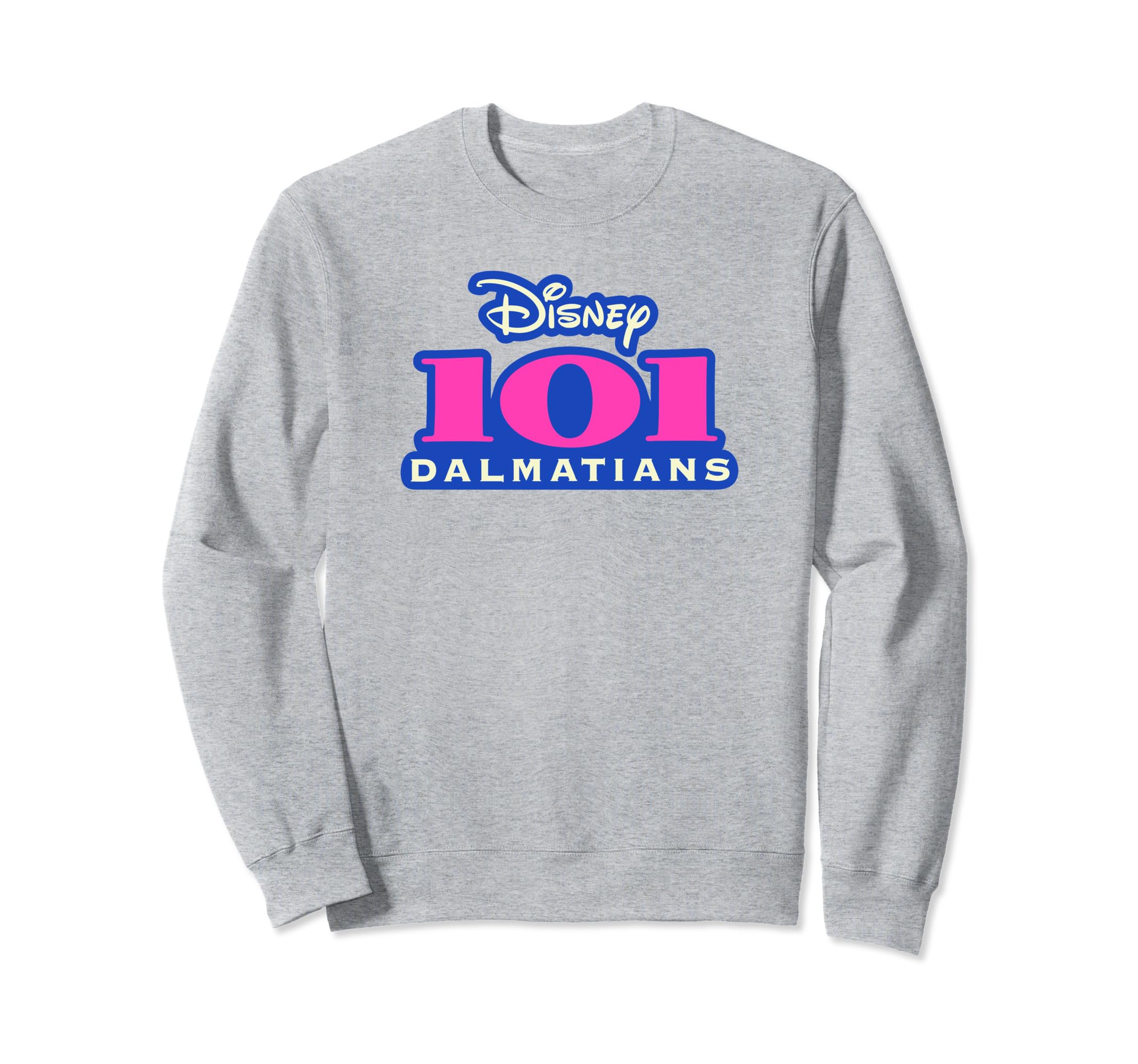 

Disney 101 Dalmatians Pink Font Classic Официальный свитшот с логотипом фильма