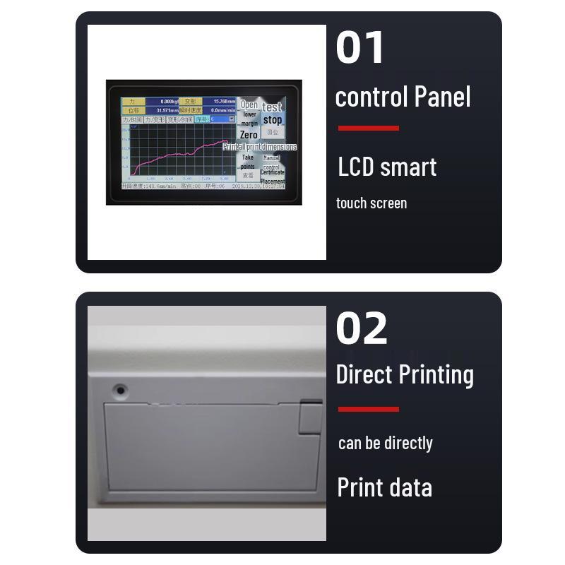 Universal Tensile Testing Machine for Metal, Rubber, Plastic, Fabric, and Film