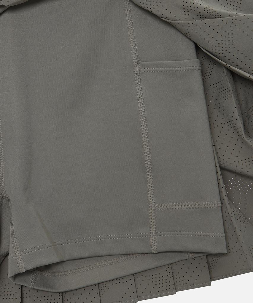 Wilseun Spilt Pleated Skirt W (2 Colors)