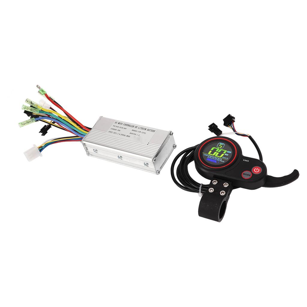 Electric Bike Motor Controller LCD Color Display Panel for 36V 500W Brushless Motor 36V 48V 22A