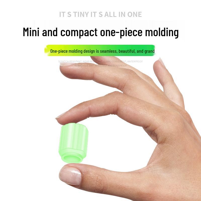 Custom Luminous Valve Cap for Car Tires - Plastic, 6g, OPP Bag Packaging