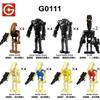 Star Wars Battle Series Roboter mit Waffen Bausteine Figur Kinderspielzeug zum Zusammenbauen 8 Styles Beutel G0111