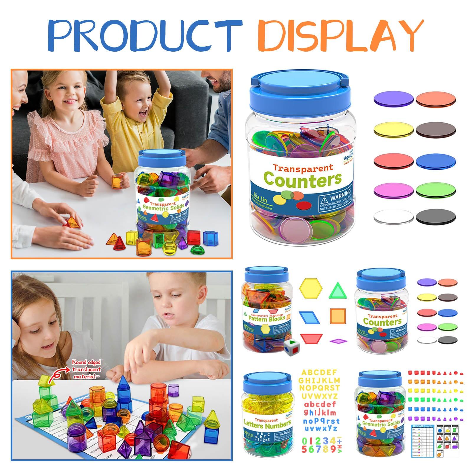 

Консервированные пособия для раннего развития, Наглядные пособия, Стереометрия, Восприятие цвета и формы, Детский сад, Консервированные учебные пособия One Size